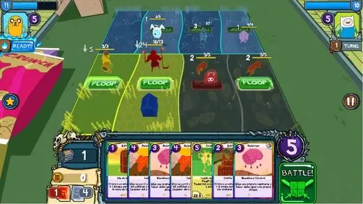 guerra de cartas cartoon network hora de aventura - 02